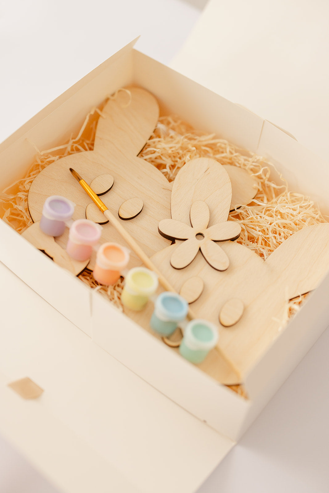 Laser & Gravure | Schilderbox DIY " happy bunnies "