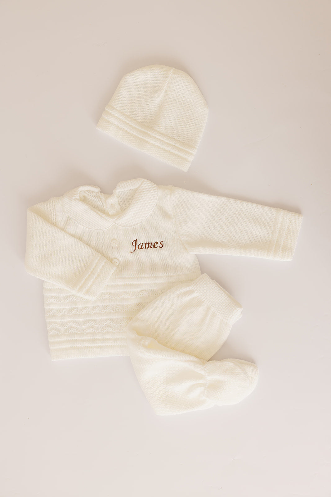 Borduren | 3-delige newbornset James