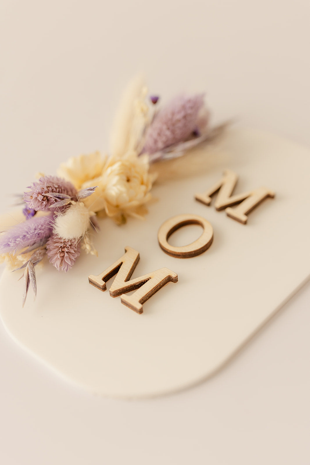 Geschenk | Acryl bord '' MOM ''