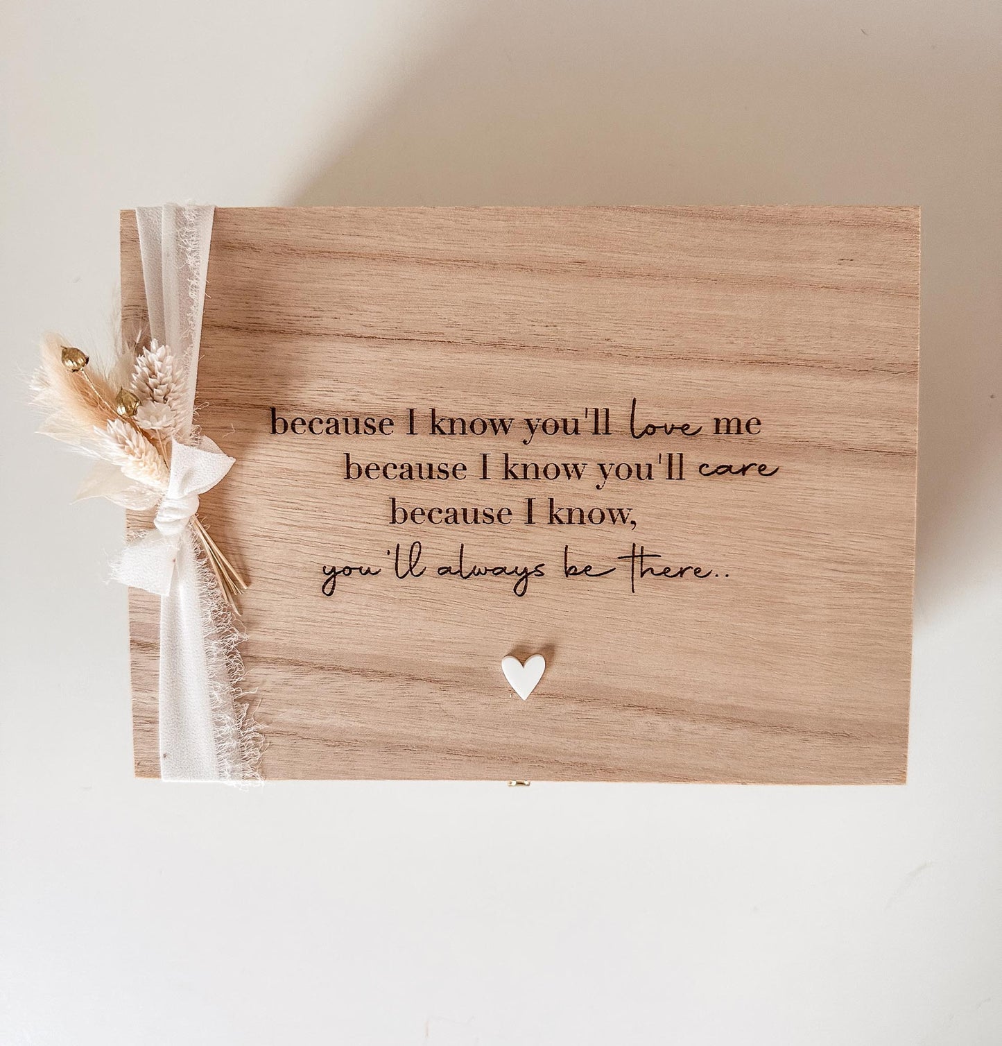 Geschenkdoos | '' Because you '' **