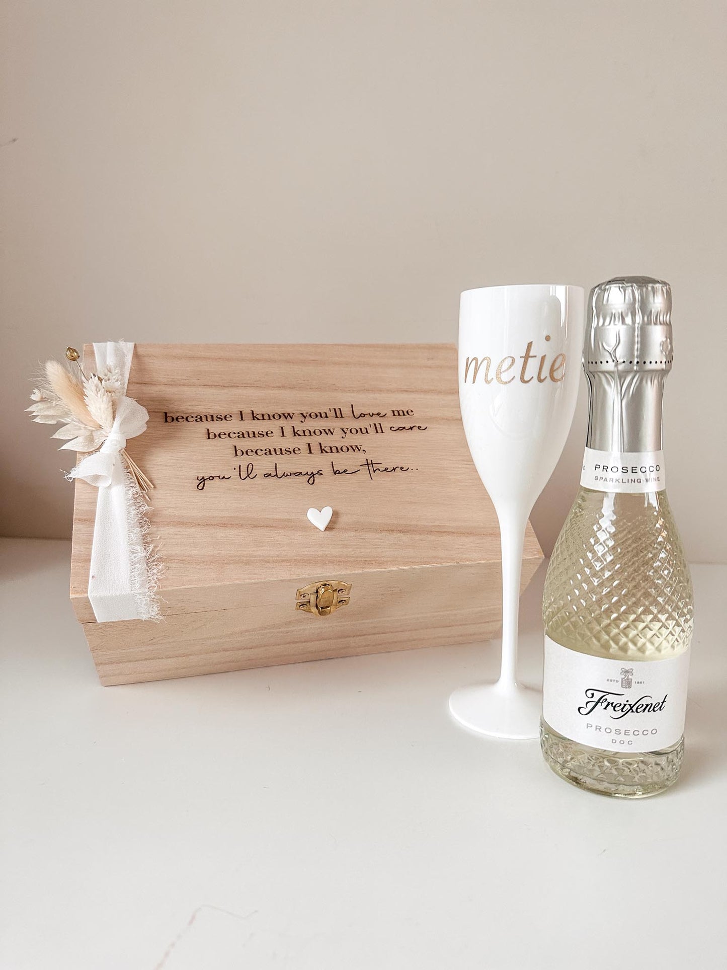 Geschenkdoos | '' Because you '' **