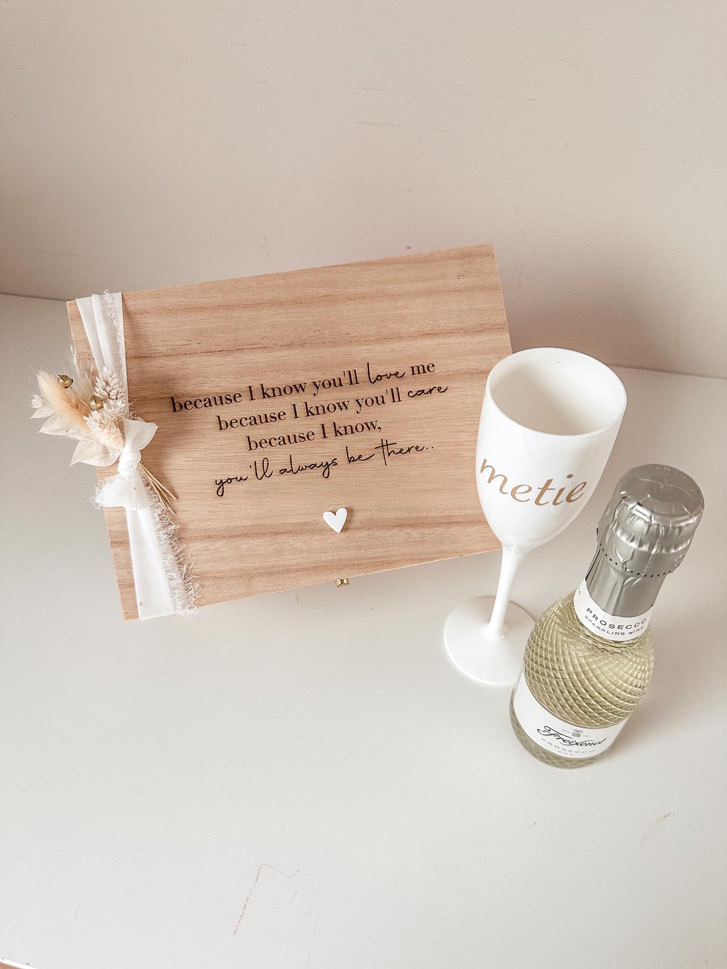 Geschenkdoos | '' Because you '' **