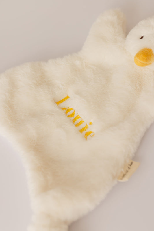 Borduren | Knuffeldoek " little goose "