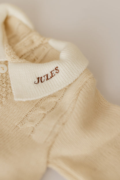 Borduren | 3-delige newbornset Jules