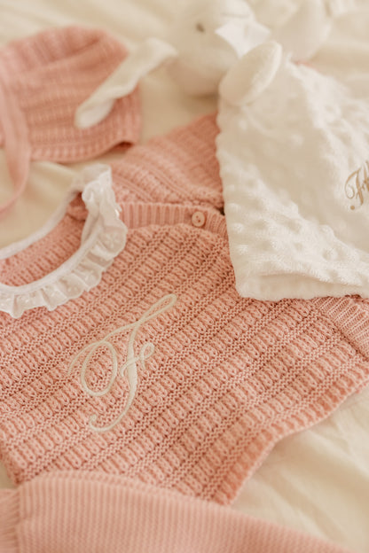 Borduren | 3-delige newbornset Florence