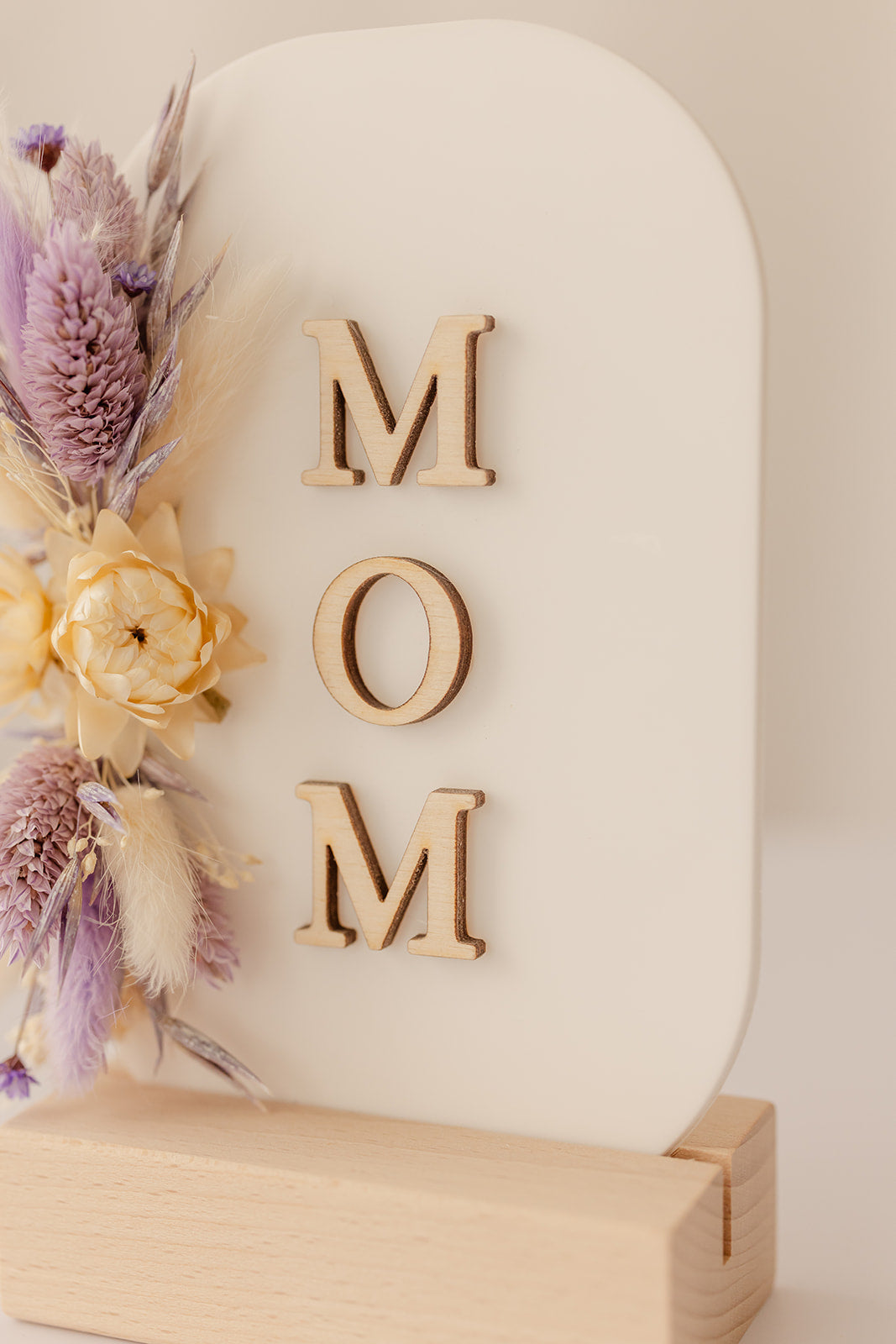 Geschenk | Acryl bord '' MOM ''