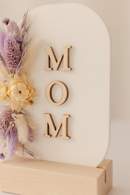 Geschenk | Acryl bord '' MOM ''