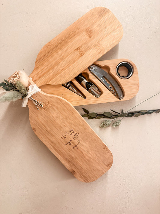 Geschenk | Wijnset “ wil jij mijn peter zijn? “